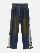 Jeans mit Farbverlauf